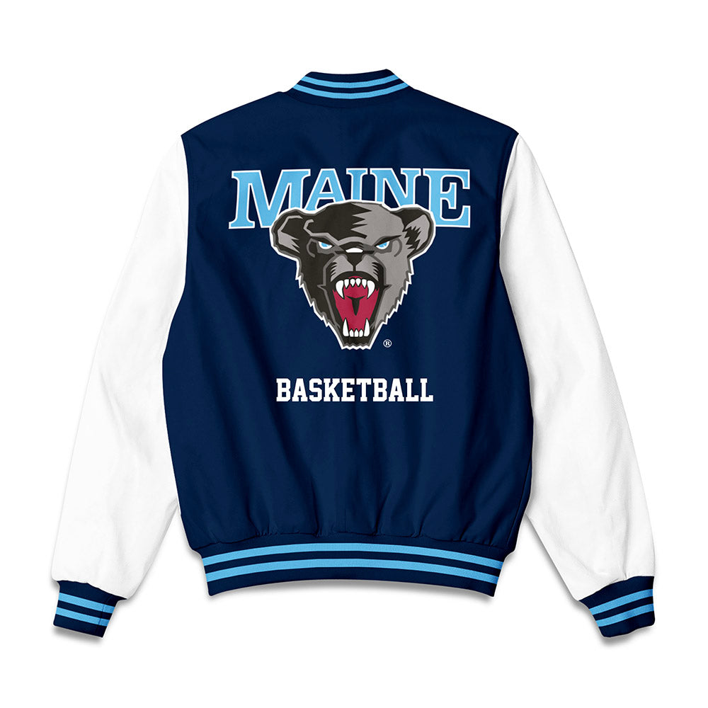 Maine - NCAA Men's Basketball : Amare Allen - Bomber Jacket-1