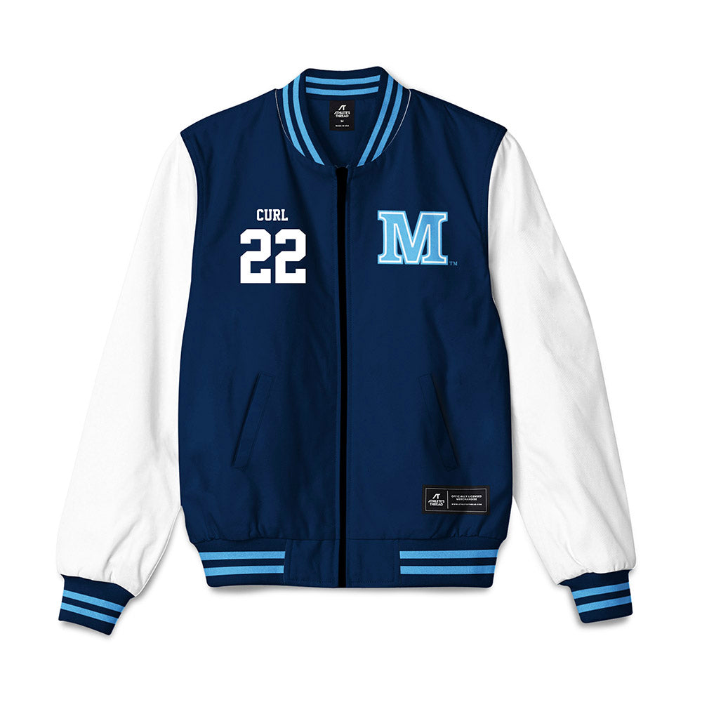Maine - NCAA Women's Ice Hockey : Brenna Curl - Bomber Jacket-0