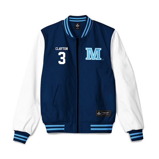 Maine - NCAA Men's Basketball : Jaden Clayton - Bomber Jacket