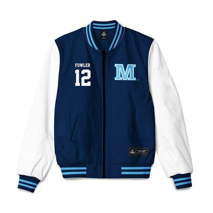 Maine - NCAA Men's Ice Hockey : Owen Fowler - Bomber Jacket