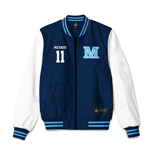 Maine - NCAA Women's Ice Hockey : Isabelle Michaud - Bomber Jacket-0
