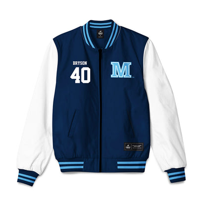 Maine - NCAA Football : Joe Bryson - Bomber Jacket