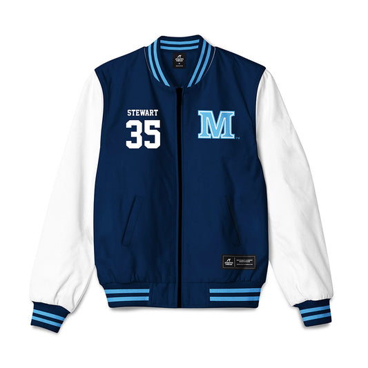Maine - NCAA Men's Ice Hockey : Gage Stewart - Bomber Jacket-0