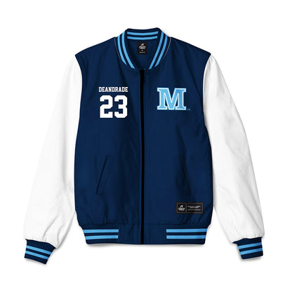 Maine - NCAA Baseball : Nolan DeAndrade - Bomber Jacket-0