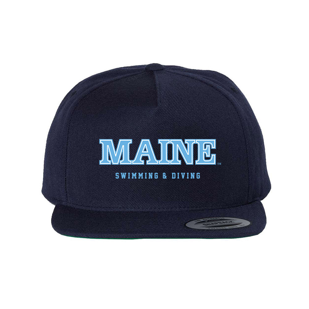 Maine - NCAA Men's Swimming & Diving : John Milner - Snapback Hat-0