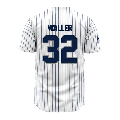 Nevada - NCAA Baseball : Jackson Waller - White Pinstripe Jersey-1