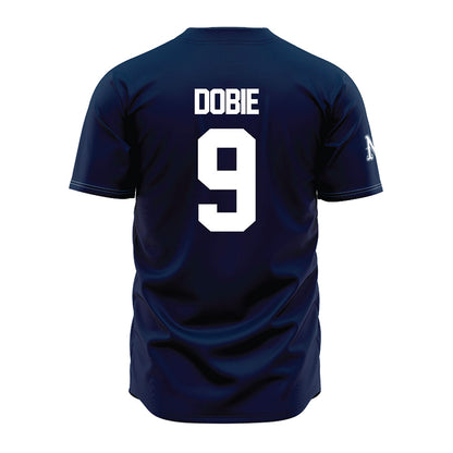 Nevada - NCAA Baseball : Jayce Dobie - Navy Jersey-1