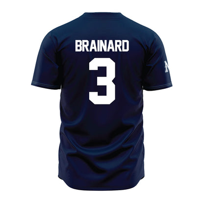 Nevada - NCAA Baseball : Aidan Brainard - Navy Jersey-1