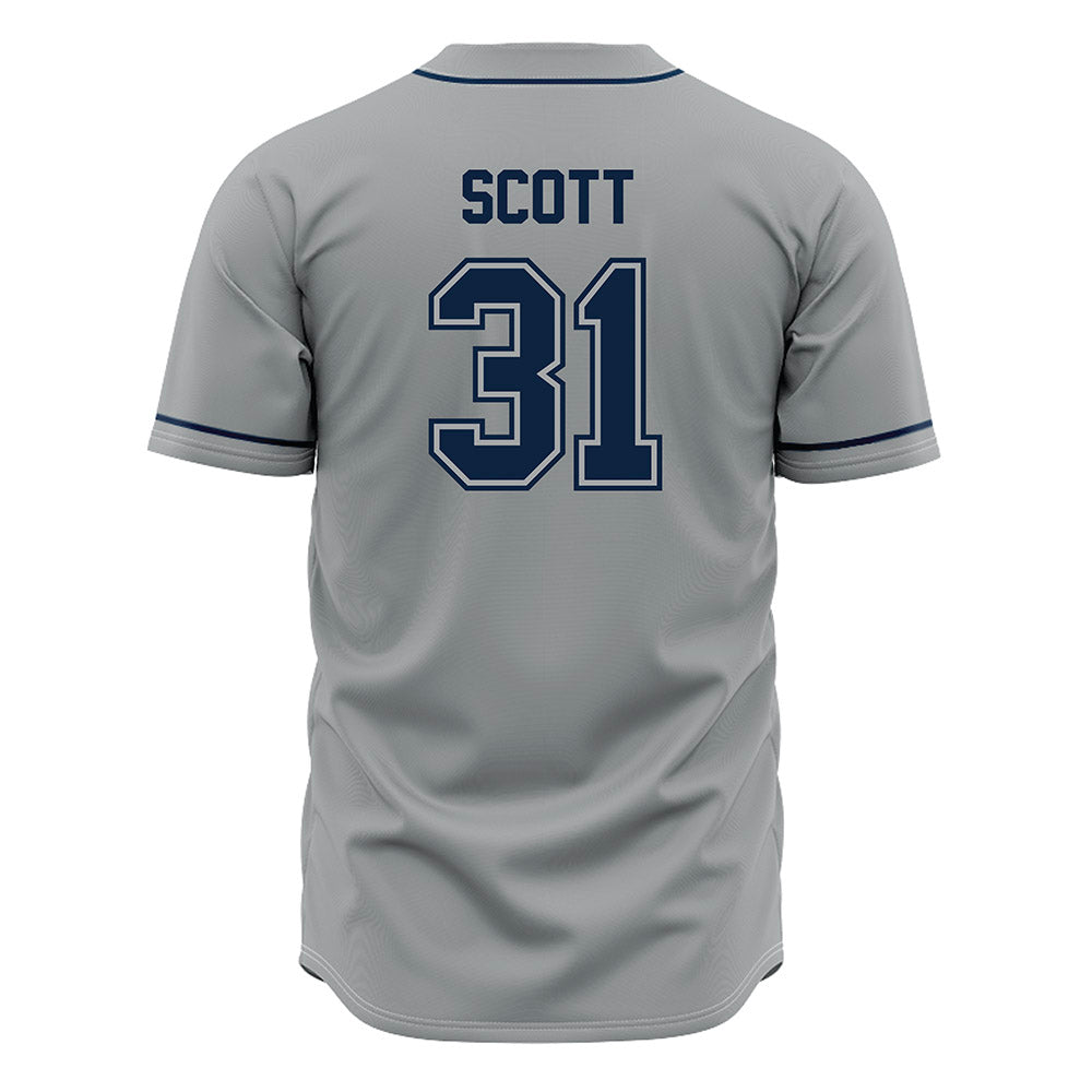 Maine - NCAA Baseball : Evan Scott - Grey Jersey-1