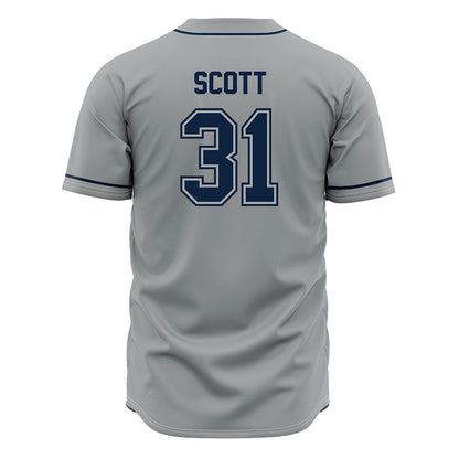 Maine - NCAA Baseball : Evan Scott - Grey Jersey-1