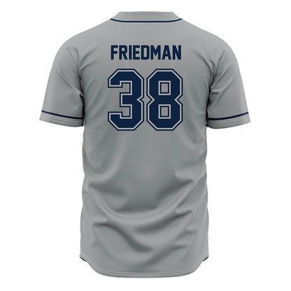 Maine - NCAA Baseball : Pierce Friedman - Grey Jersey-1