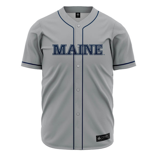 Maine - NCAA Baseball : Zach Martin - Grey Jersey-0