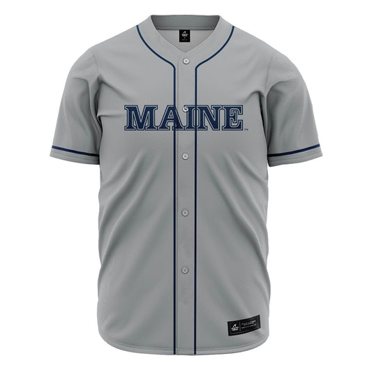 Maine - NCAA Baseball : Pierce Friedman - Grey Jersey-0