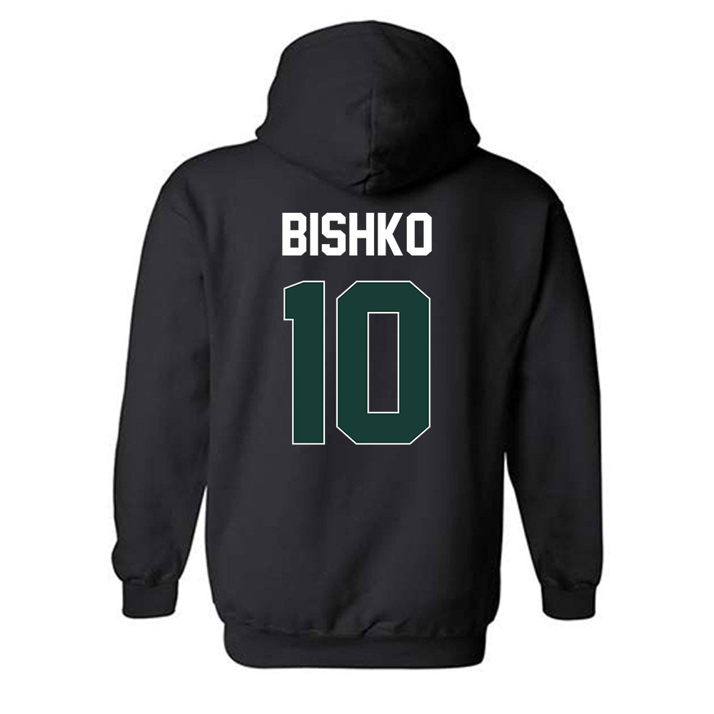 Lake Erie College - NCAA Men's Basketball : Trace Bishko - Classic Shersey Hooded Sweatshirt-1