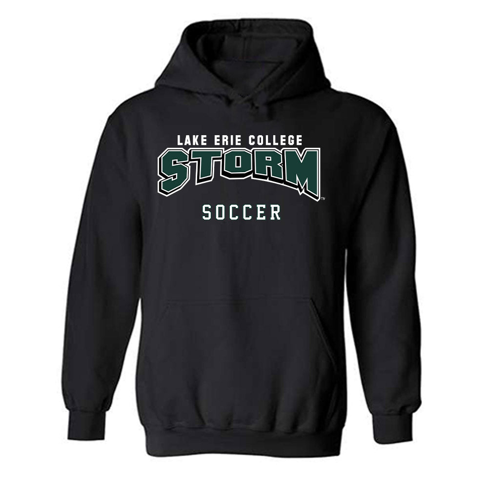 Lake Erie College - NCAA Men's Soccer : Sameed Ansari - Classic Shersey Hooded Sweatshirt-0