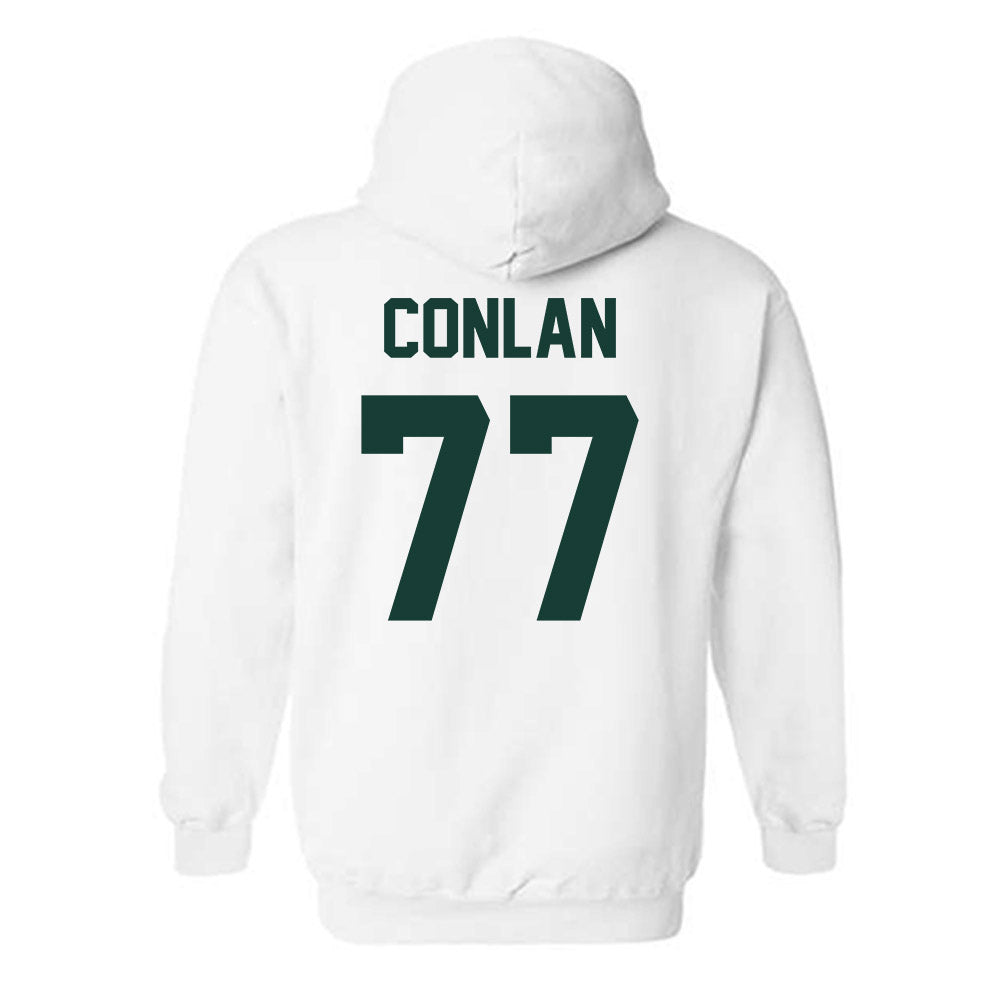 Lake Erie College - NCAA Men's Lacrosse : Gavin Conlan - Classic Shersey Hooded Sweatshirt-1