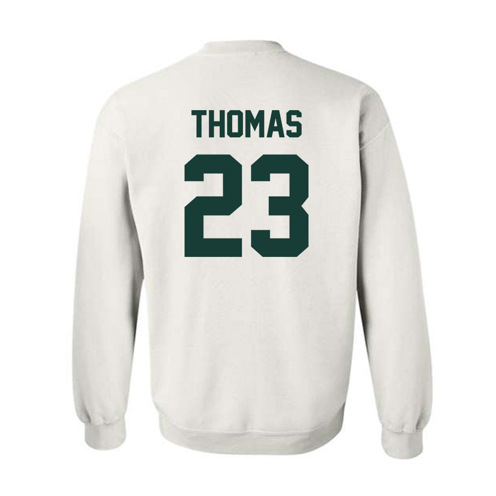Lake Erie College - NCAA Football : Curtis Thomas - Classic Shersey Crewneck Sweatshirt-1