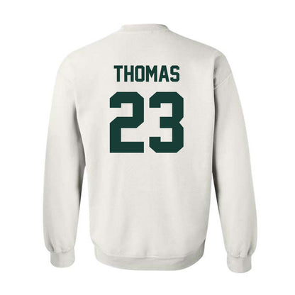 Lake Erie College - NCAA Football : Curtis Thomas - Classic Shersey Crewneck Sweatshirt-1
