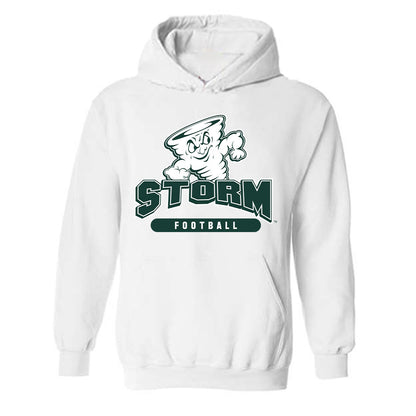 Lake Erie College - NCAA Football : Tavon Castle - Classic Shersey Hooded Sweatshirt-0