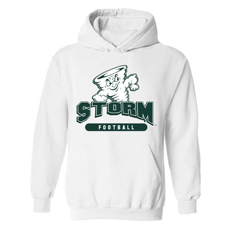 Lake Erie College - NCAA Football : Curtis Thomas - Classic Shersey Hooded Sweatshirt-0