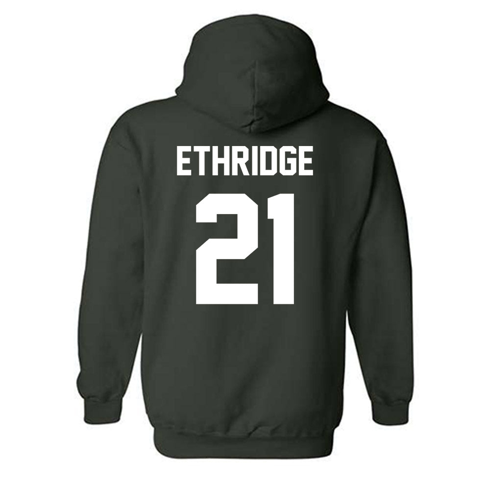 Lake Erie College - NCAA Men's Basketball : Caelum Ethridge - Hooded Sweatshirt-1