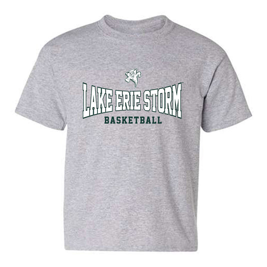 Lake Erie College - NCAA Men's Basketball : Alanas Castillo - Youth T-Shirt-0