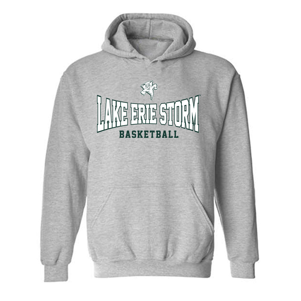 Lake Erie College - NCAA Men's Basketball : Alanas Castillo - Hooded Sweatshirt-0