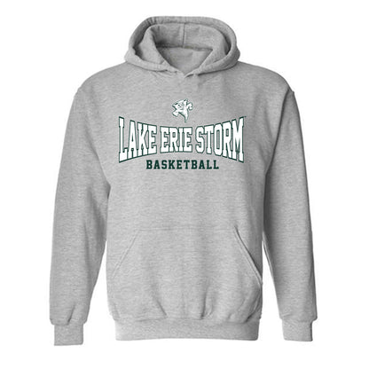 Lake Erie College - NCAA Men's Basketball : Alanas Castillo - Hooded Sweatshirt-0