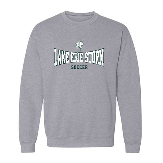 Lake Erie College - NCAA Men's Soccer : Hutch Saggese - Crewneck Sweatshirt-0