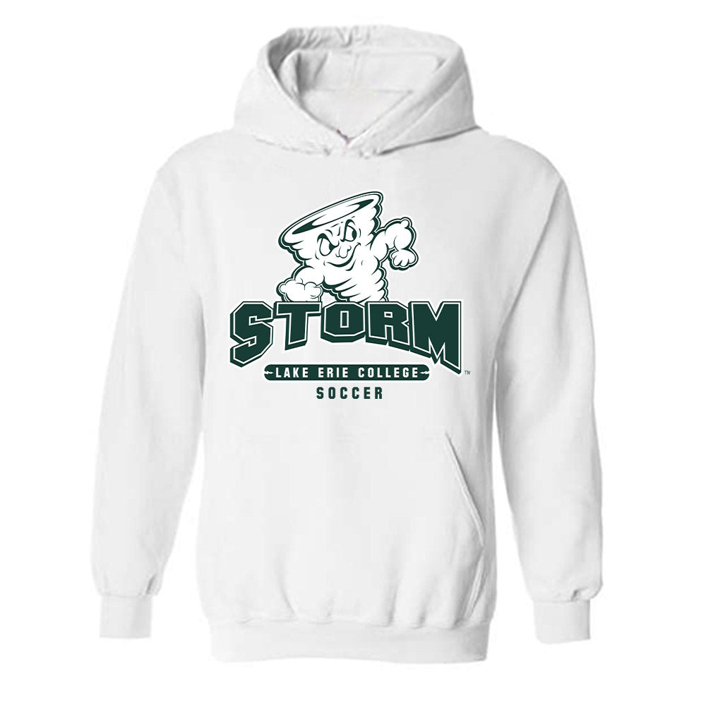 Lake Erie College - NCAA Men's Soccer : Sameed Ansari - Hooded Sweatshirt-0