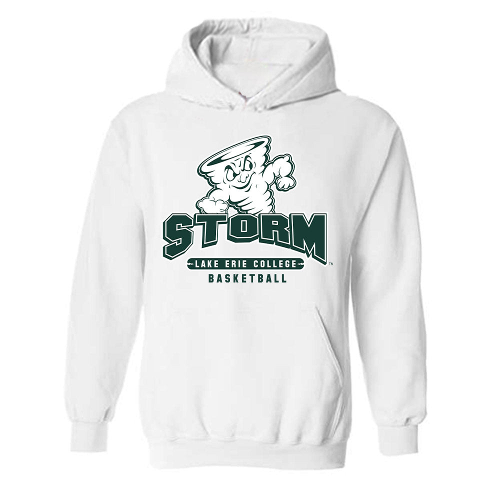 Lake Erie College - NCAA Men's Basketball : Riley Cervenka - Hooded Sweatshirt-0