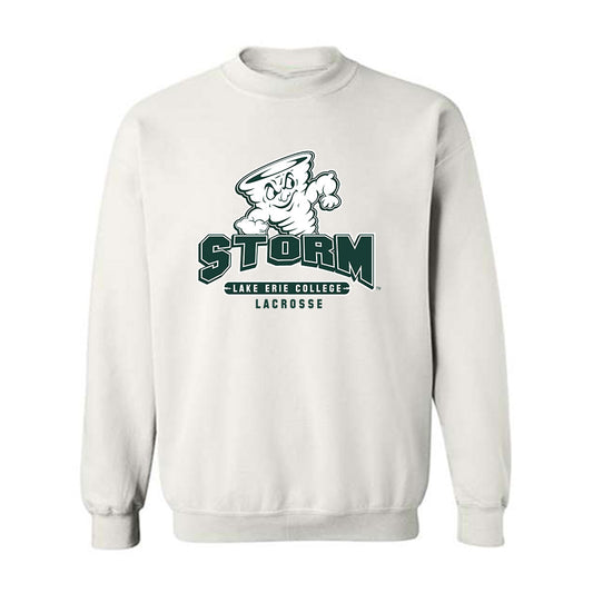 Lake Erie College - NCAA Men's Lacrosse : James Stevens - Crewneck Sweatshirt-0
