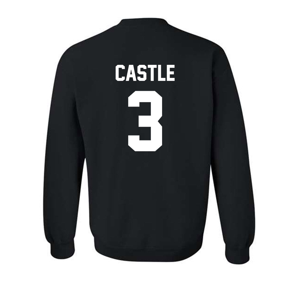 Lake Erie College - NCAA Football : Tavon Castle - Classic Fashion Shersey Crewneck Sweatshirt-1