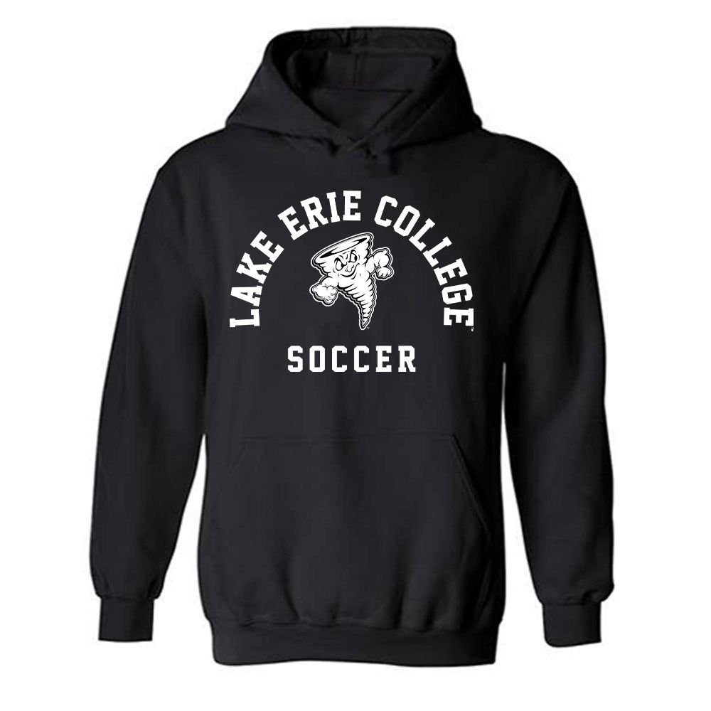 Lake Erie College - NCAA Men's Soccer : Sameed Ansari - Classic Fashion Shersey Hooded Sweatshirt-0