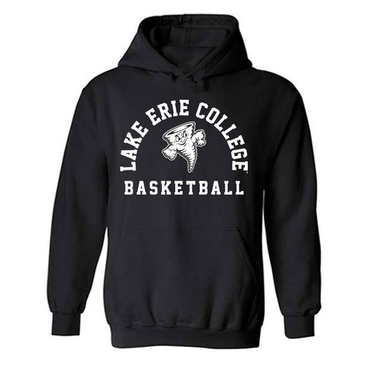 Lake Erie College - NCAA Men's Basketball : Alanas Castillo - Classic Fashion Shersey Hooded Sweatshirt-0