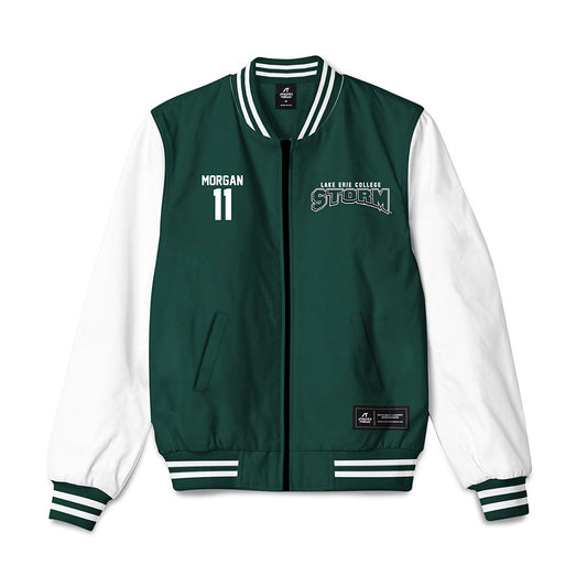 Lake Erie College - NCAA Football : Devin Morgan - Bomber Jacket-0
