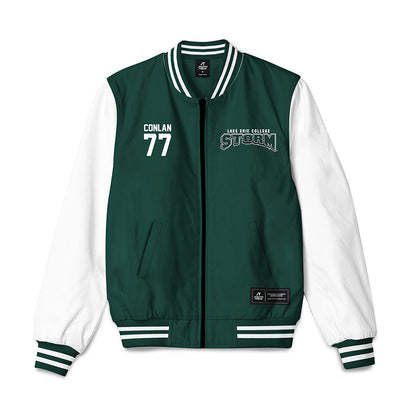 Lake Erie College - NCAA Men's Lacrosse : Gavin Conlan - Bomber Jacket-0