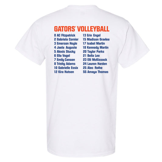 Florida - NCAA Women's Volleyball :  Team Roster T-Shirt