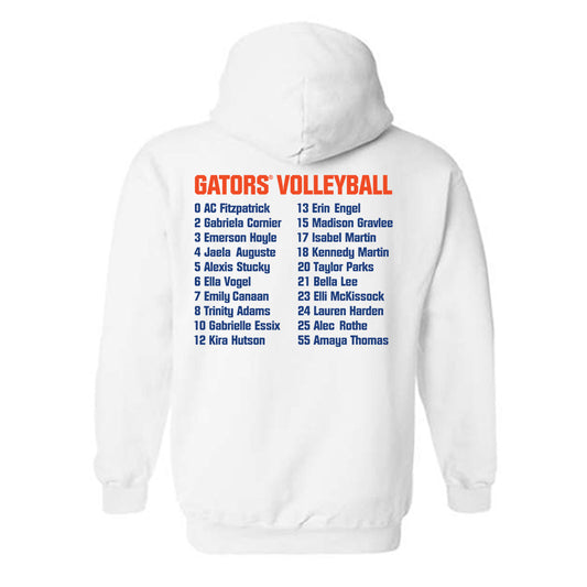 Florida - NCAA Women's Volleyball :  Team Roster Hooded Sweatshirt