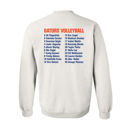 Florida - NCAA Women's Volleyball :  Team Roster Crewneck Sweatshirt