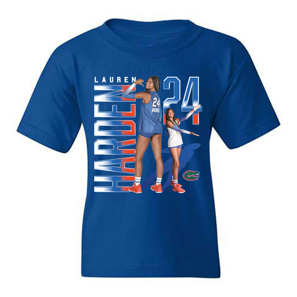 Florida - NCAA Women's Volleyball : Lauren Harden - Player Collage Youth T-Shirt