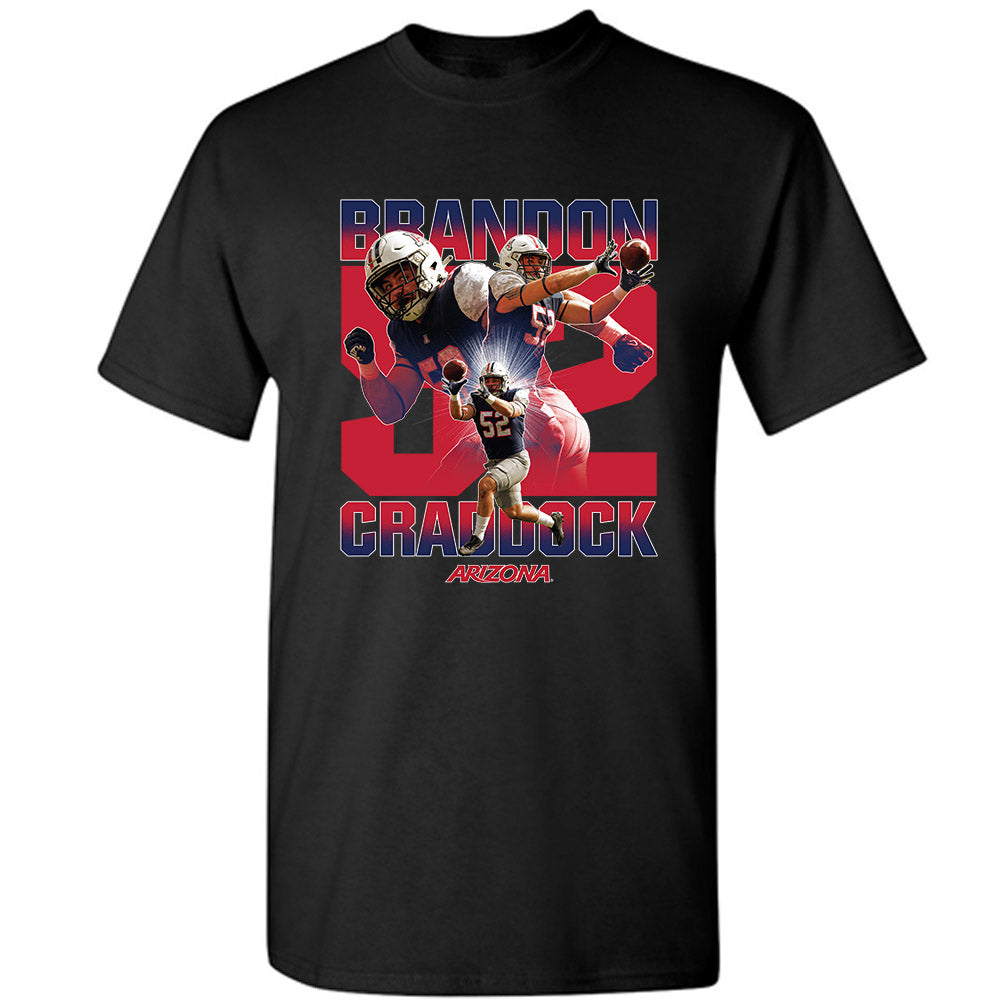 Arizona - NCAA Football : Brandon Craddock - T-Shirt Player Collage