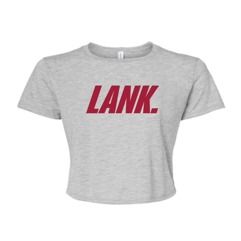 LANK™ LET ALL NAYSAYERS KNOW™ - NCAA Football : Women's Flowy Cropped Tee