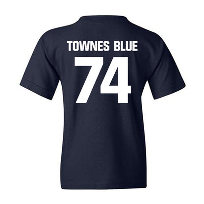 Jackson State - NCAA Football : DAndre Townes Blue - Youth T-Shirt-1