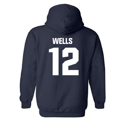 Jackson State - NCAA Baseball : DeVante’ Wells - Hooded Sweatshirt-1