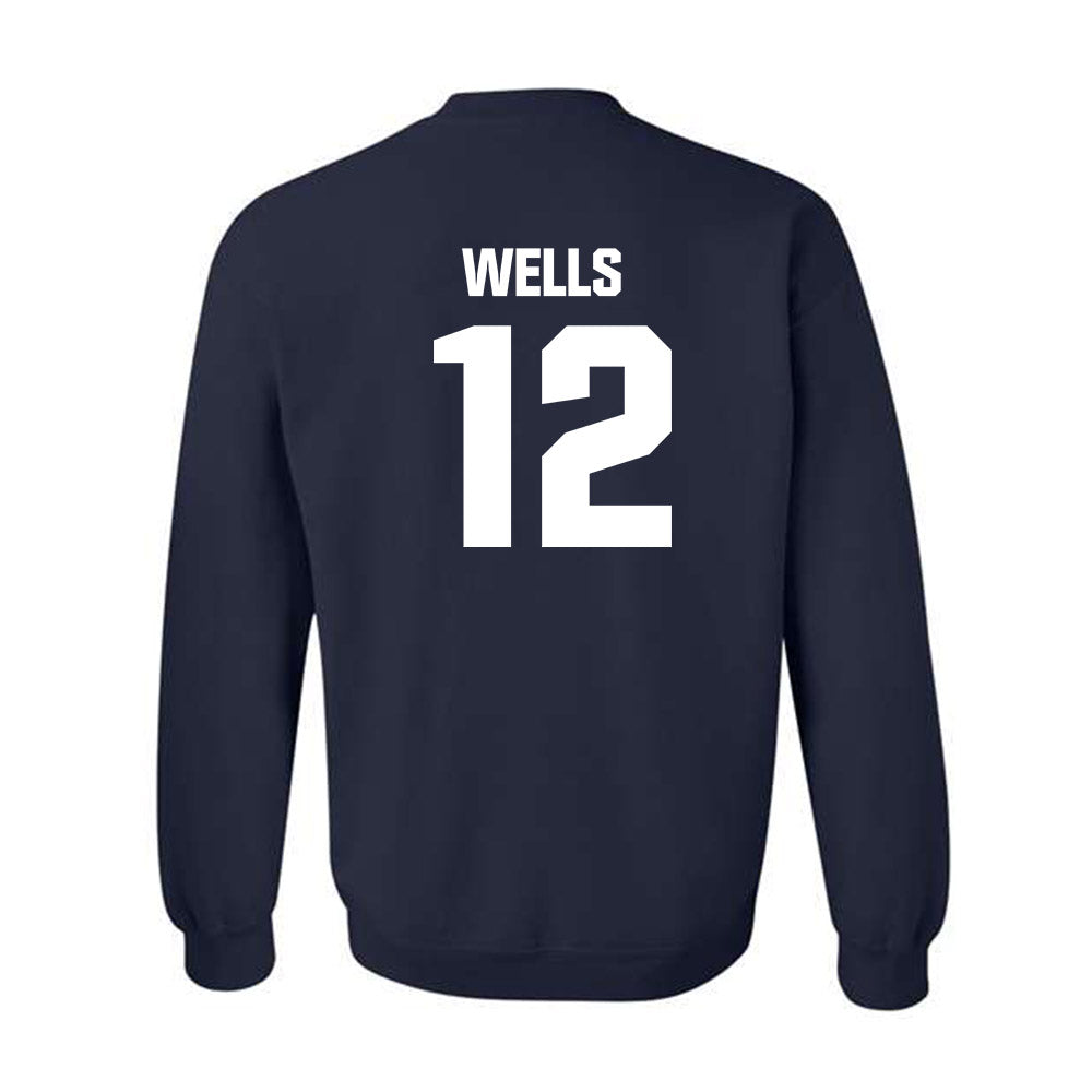 Jackson State - NCAA Baseball : DeVante’ Wells - Crewneck Sweatshirt-1