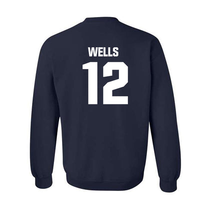 Jackson State - NCAA Baseball : DeVante’ Wells - Crewneck Sweatshirt-1