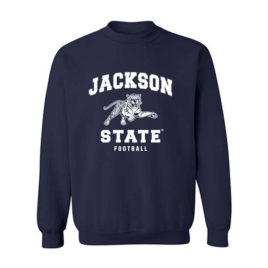 Jackson State - NCAA Football : Jackson King - Crewneck Sweatshirt