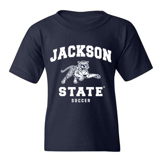 Jackson State - NCAA Women's Soccer : Nina Kammertoens - Youth T-Shirt-0
