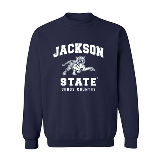 Jackson State - NCAA Women's Cross Country : Jordyn Petty - Crewneck Sweatshirt-0
